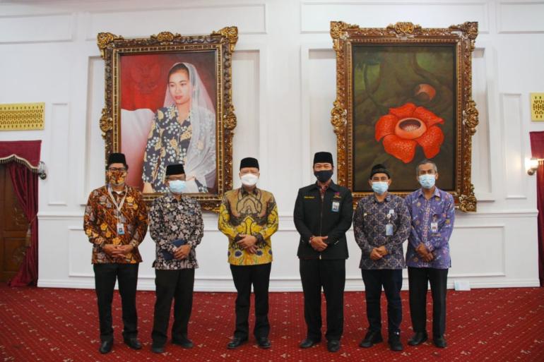 Gubernur Rohidin : Penyampaian LHP Penting Untuk Evaluasi Kinerja