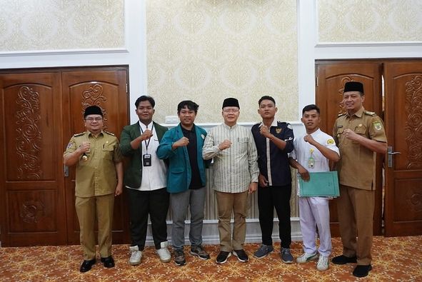 Kepala Dispora Hadiri Audiensi Bersama BEM Kesehatan Provinsi Bengkulu