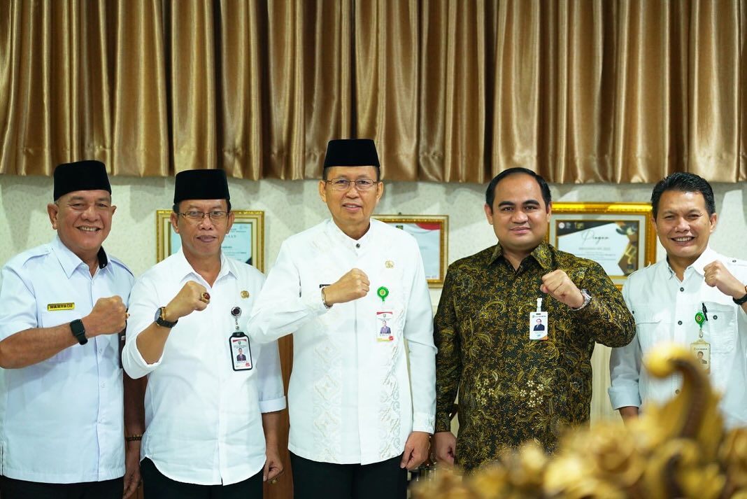 Dirut Bank Bengkulu Silaturahmi ke Sekda