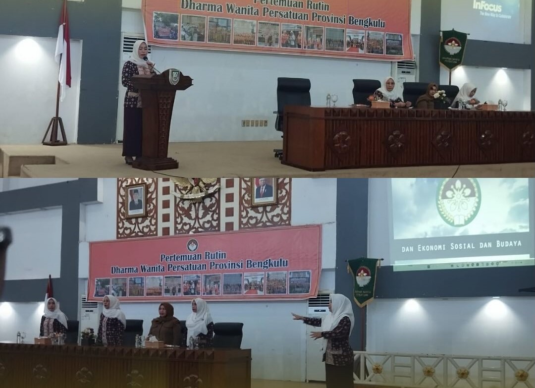 Ketua DWP DPMD Buka Pertemuan Rutin