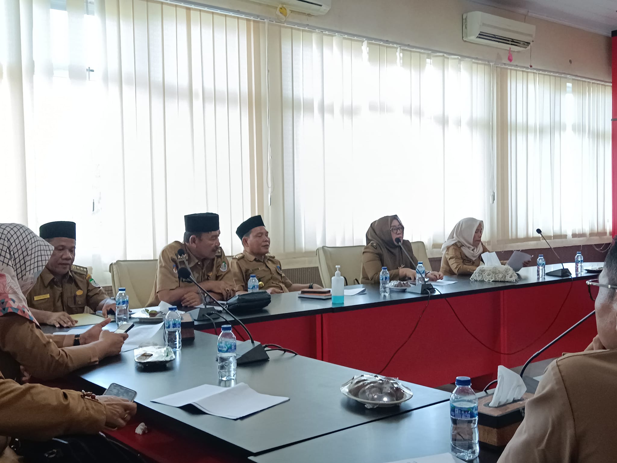 Asisten Pimpin Rapat Persiapan HUT Seluma ke-21