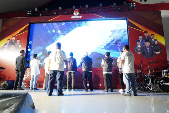 Bupati Seluma Hadiri Launching Pilkada 2024