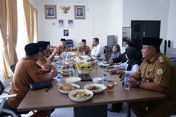 Plt Gubernur Bengkulu dan epala Kanwil ATR/ BPN Gelar Pertemuan