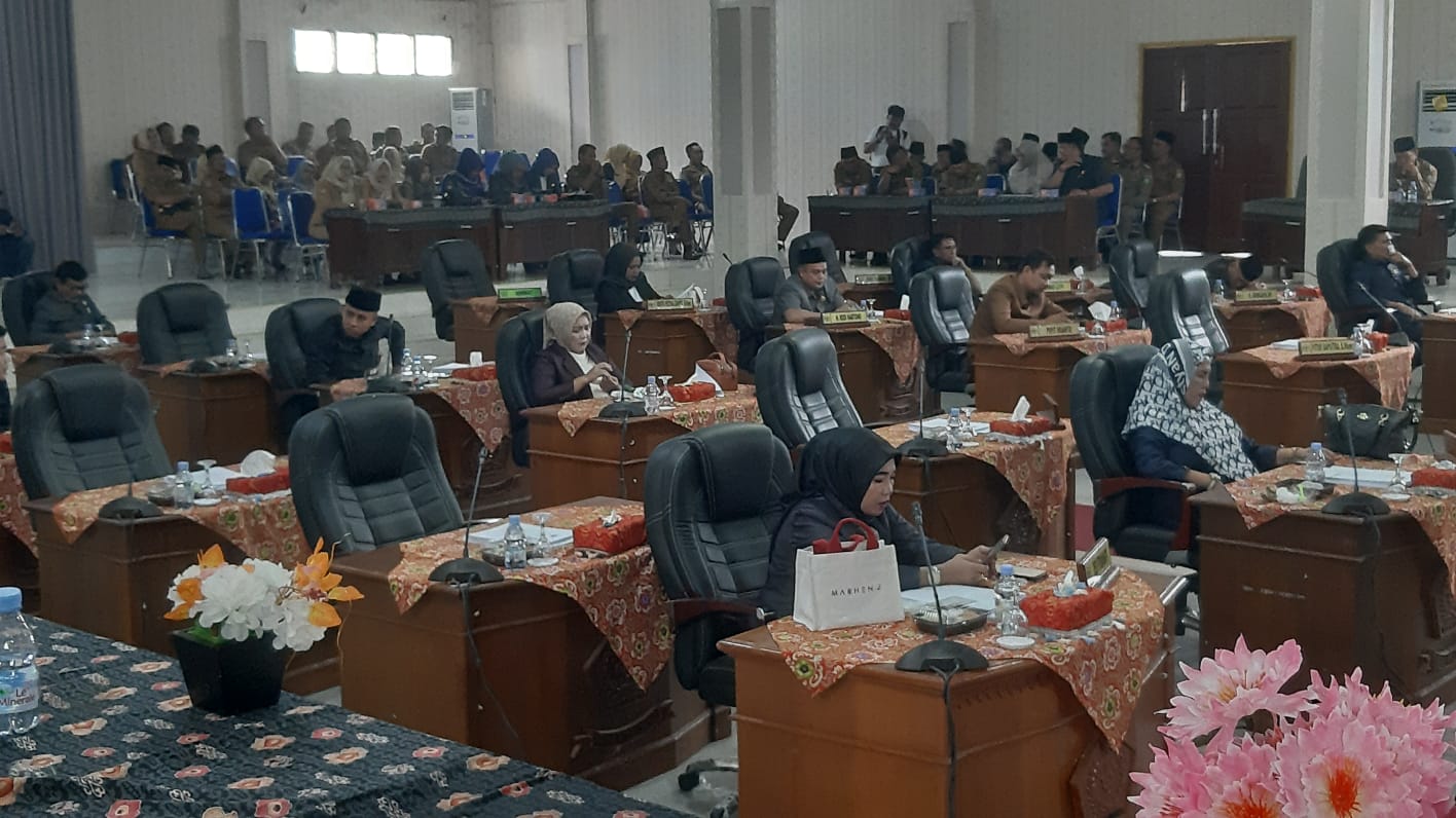 Rapat Paripurna DPRD Lebong