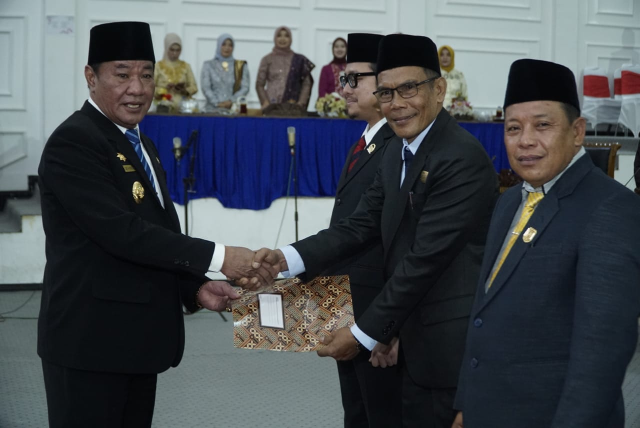 Plt Gubernur Sampaikan Pesan untuk Unsur Pimpinan DPRD Kepahiang