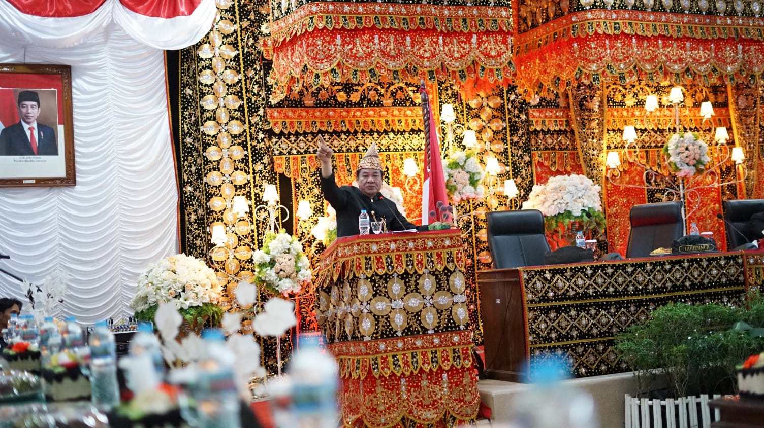 Wagub Rosjonsyah Hadiri Peringatan HUT Kaur ke-20