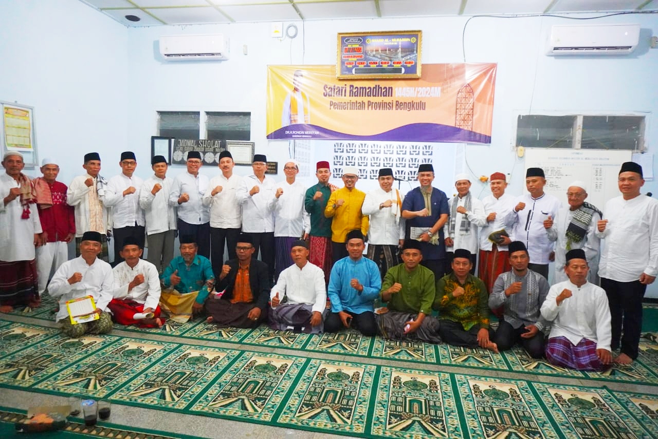 Pemprov Bengkulu Salurkan Bantuan Pembangunan Masjid di Desa Pasar Pino