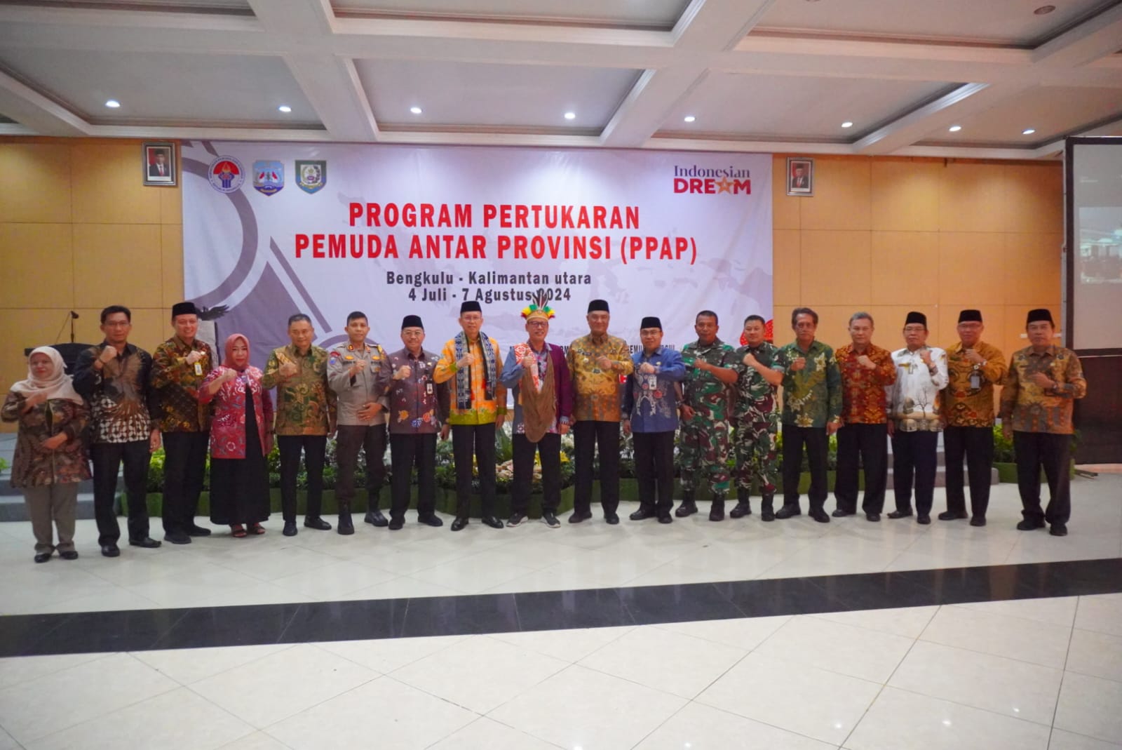 Sekda Isnan Hadiri Pembukaan PPAP