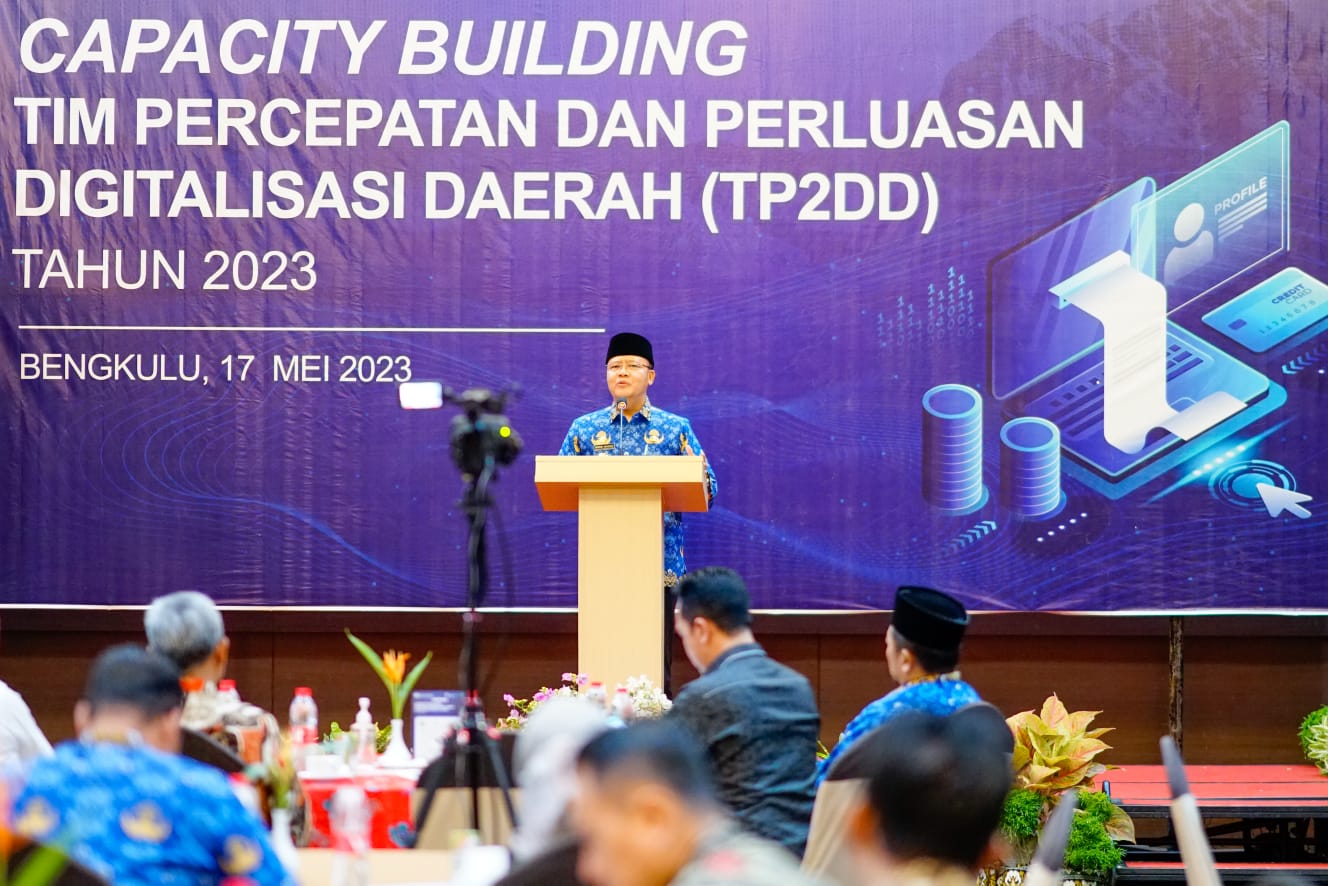 Gubernur Rohidin Buka Capacity Building TP2DD se-Provinsi Bengkulu