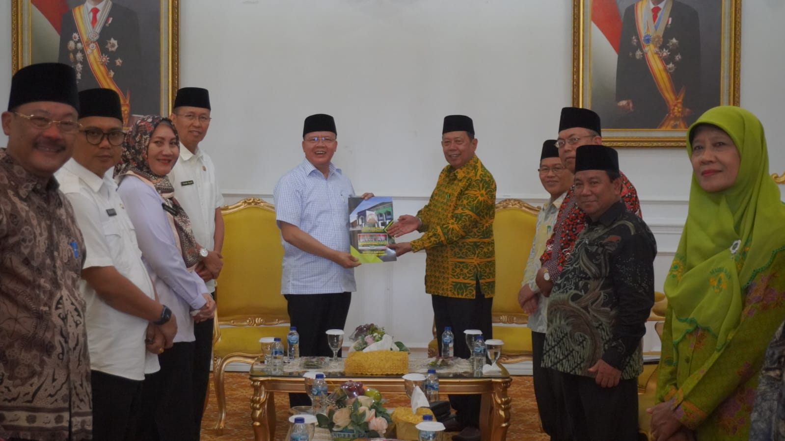 Gubernur Rohidin Terima Audiensi Tim Anggota Senat UINFAS Bengkulu