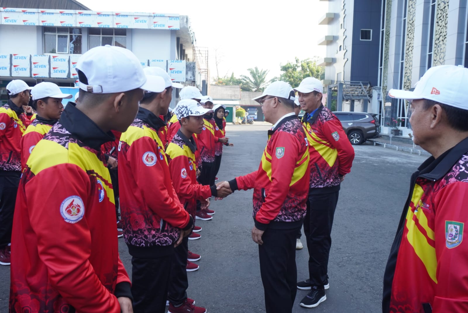 Kontingen POPNAS Bengkulu : 112 Atlet, 26 Pelatih dan 17 Official