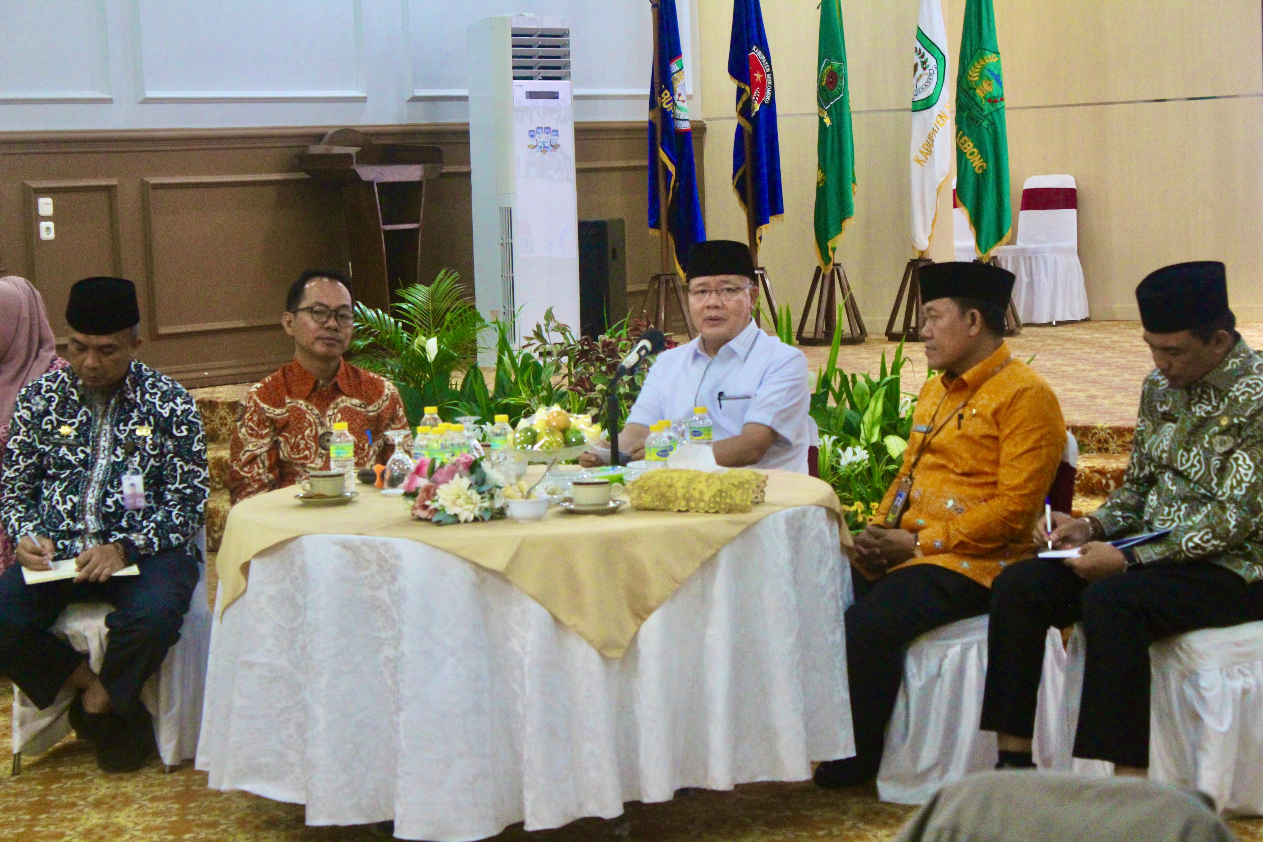 Gubernur Rohidin Hadiri Rapat Musyawarah MKKS