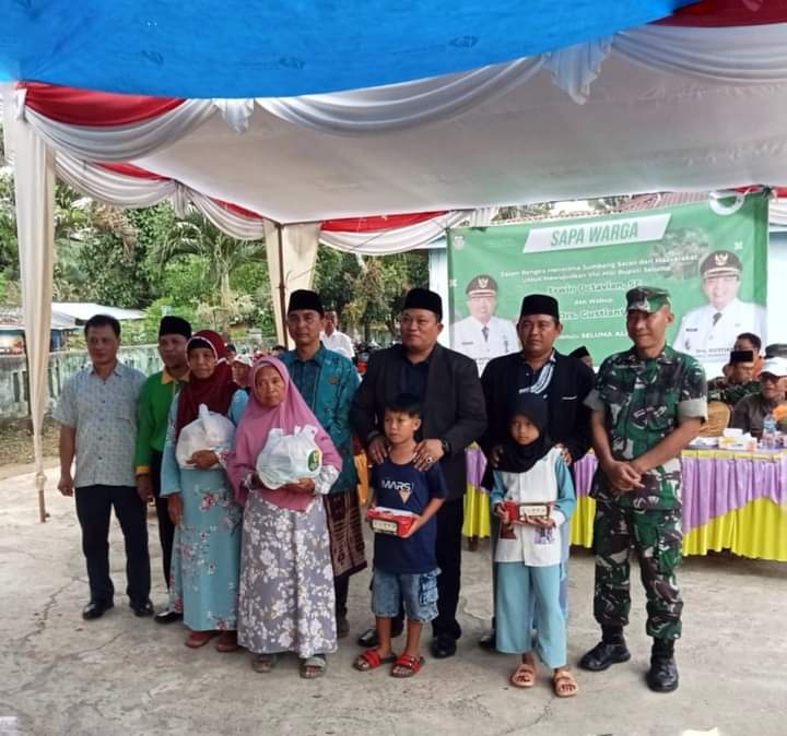 Kunjungi Desa Tanjung Seluai, Bupati Seluma Kembali Tampung Aspirasi