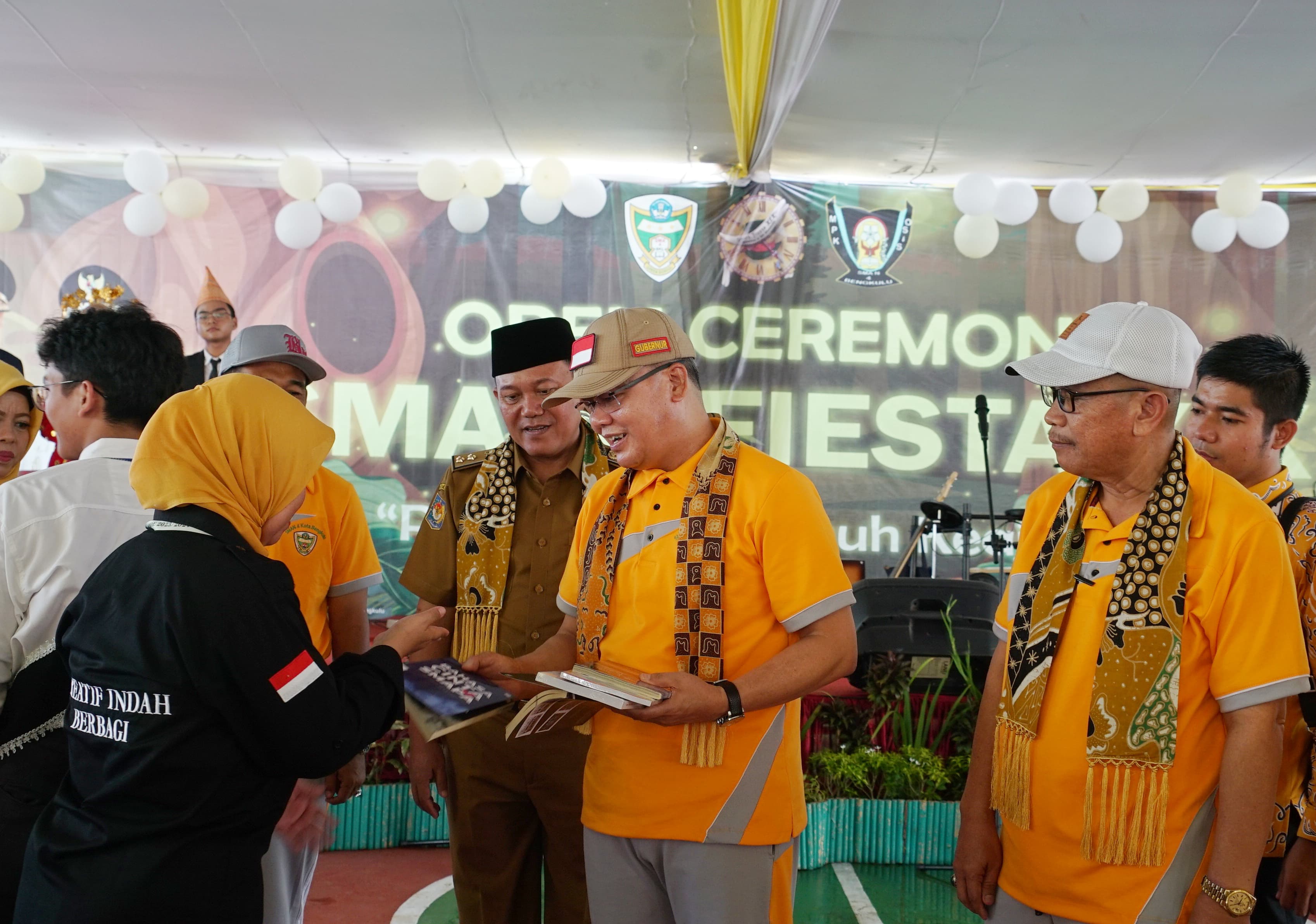 Gubernur Rohidin Hadiri Pembukaan SMAPA Fiesta ke-19