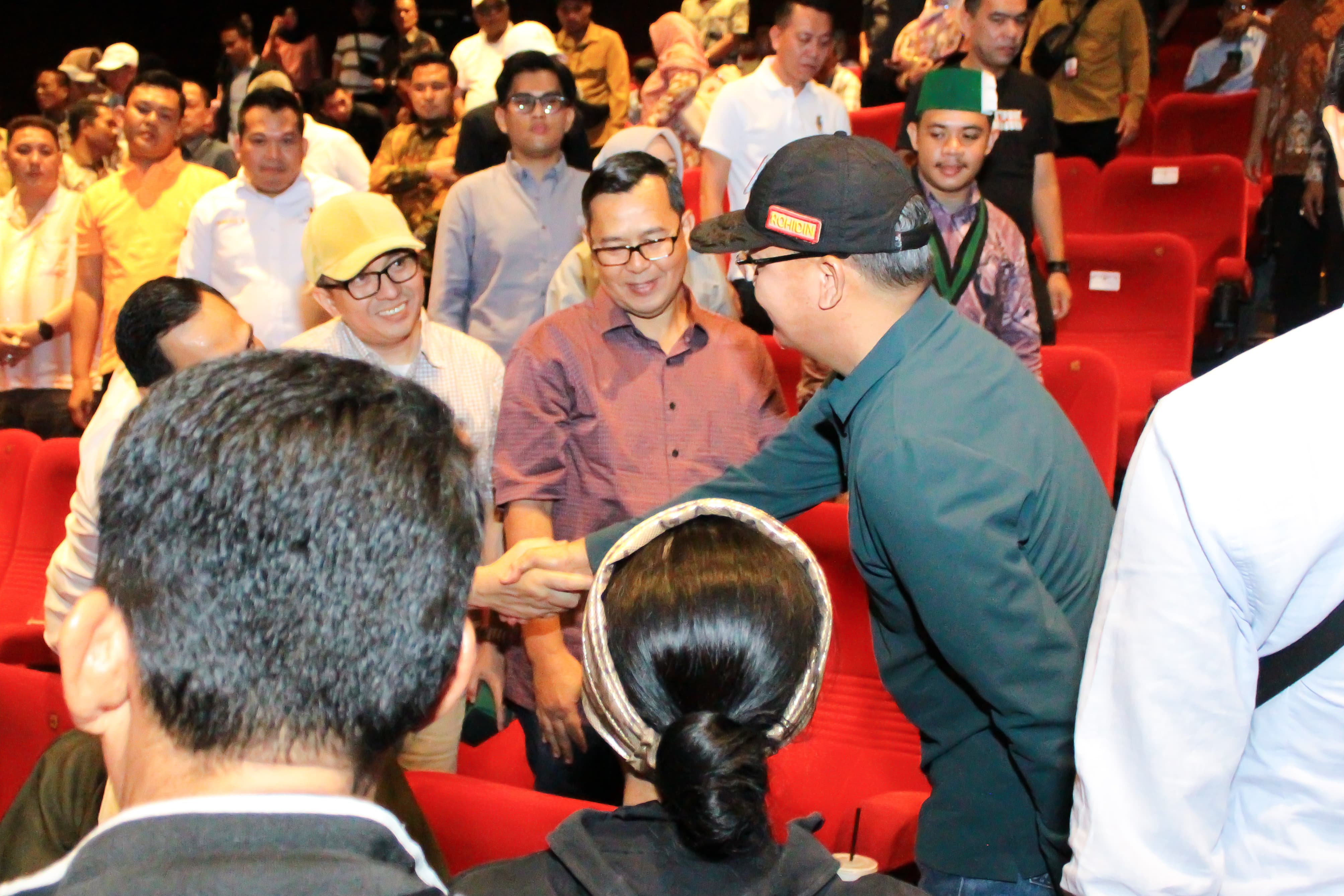 Ketua Komisi II DPR RI dan Gubernur Bengkulu Nobar Lafran