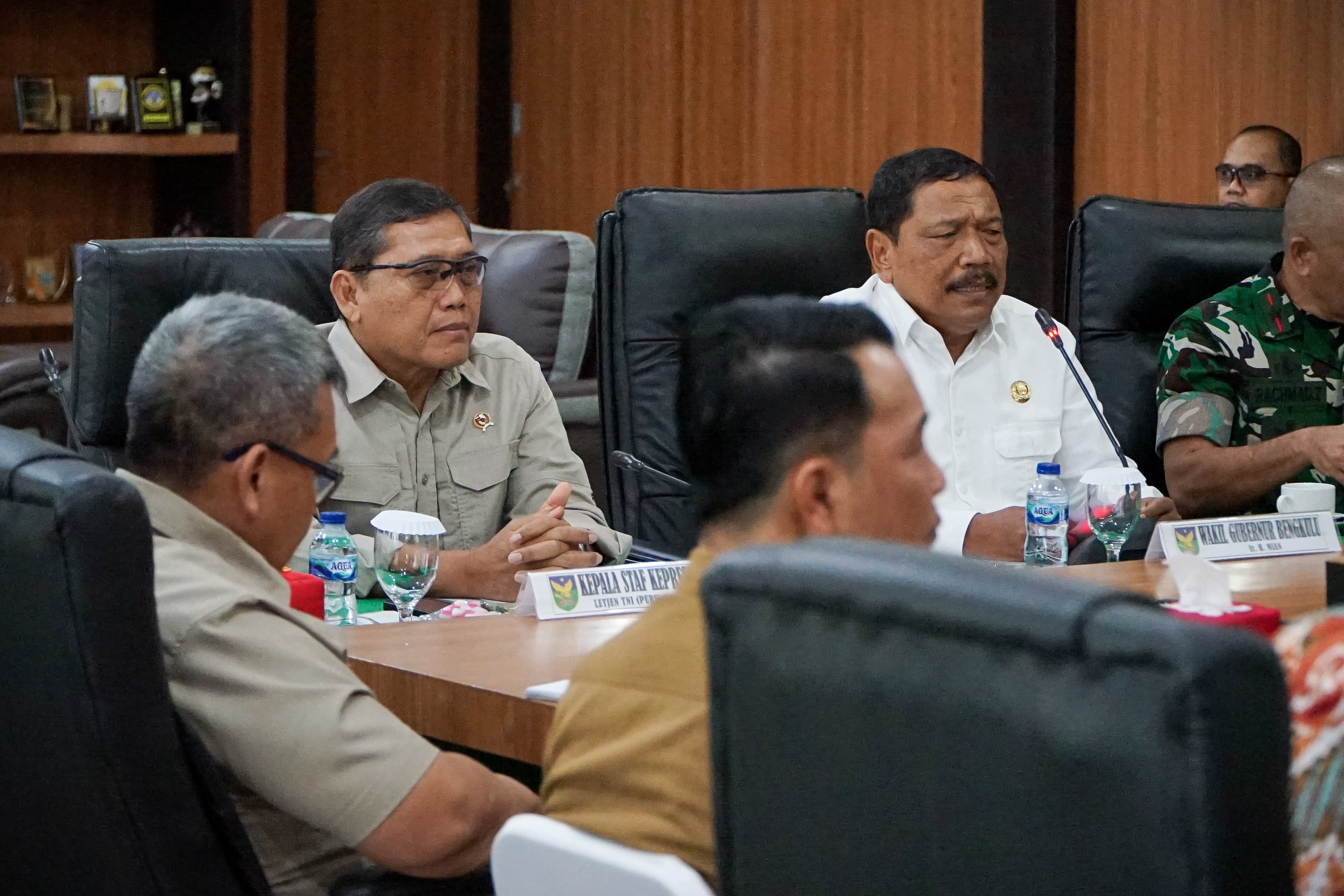 Wagub dan Kastafpres RI Gelar Rakor Bersama
