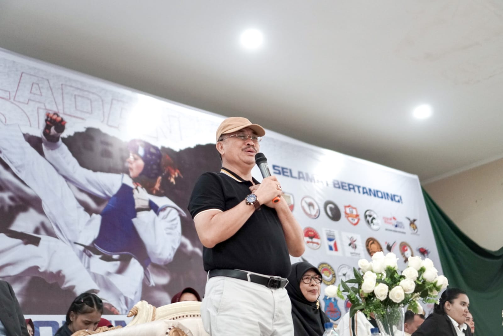 Asisten II Buka Kejuaraan Taekwondo