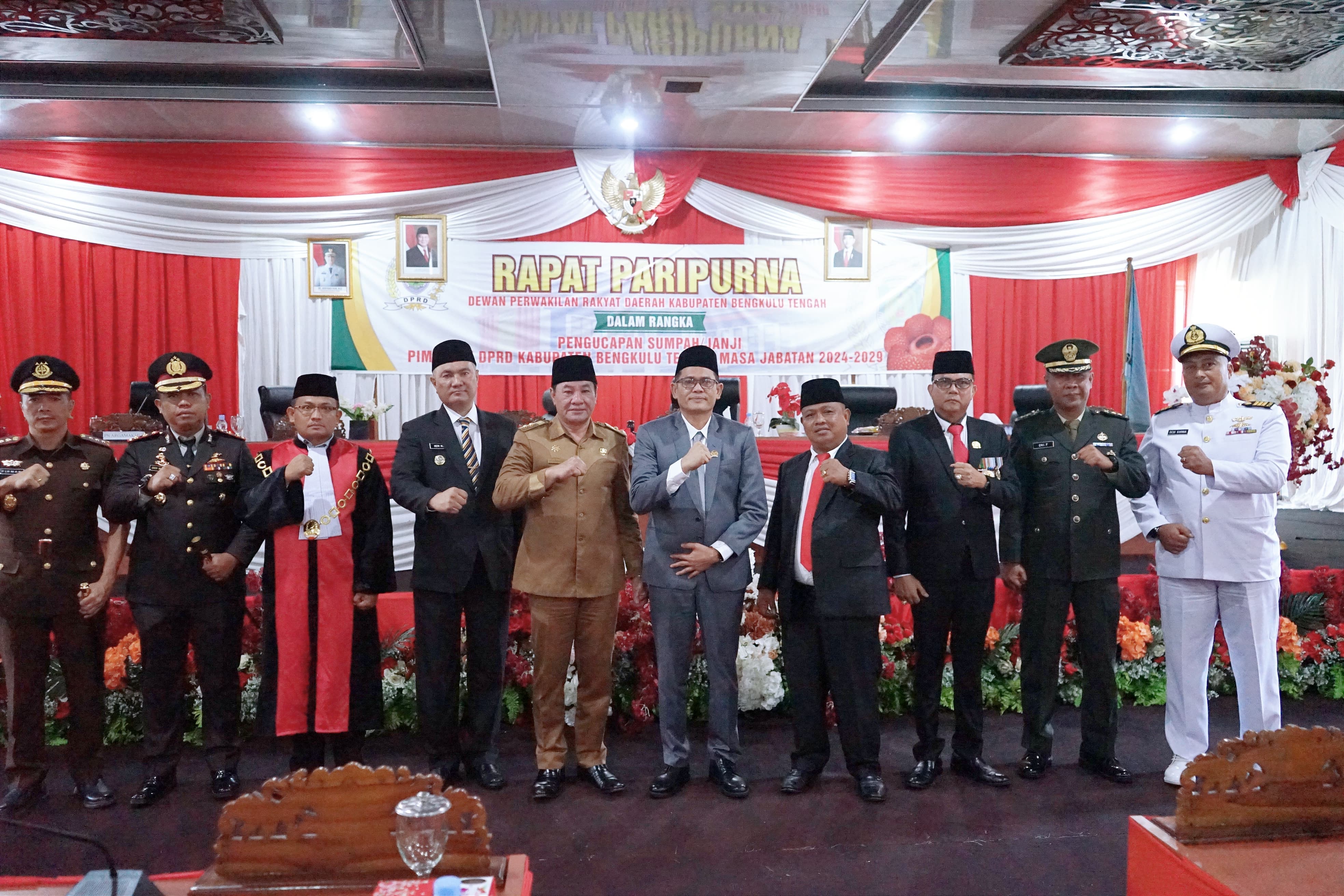 Unsur Pimpinan DPRD Benteng Dilantik, Ini Harapan Plt Gub