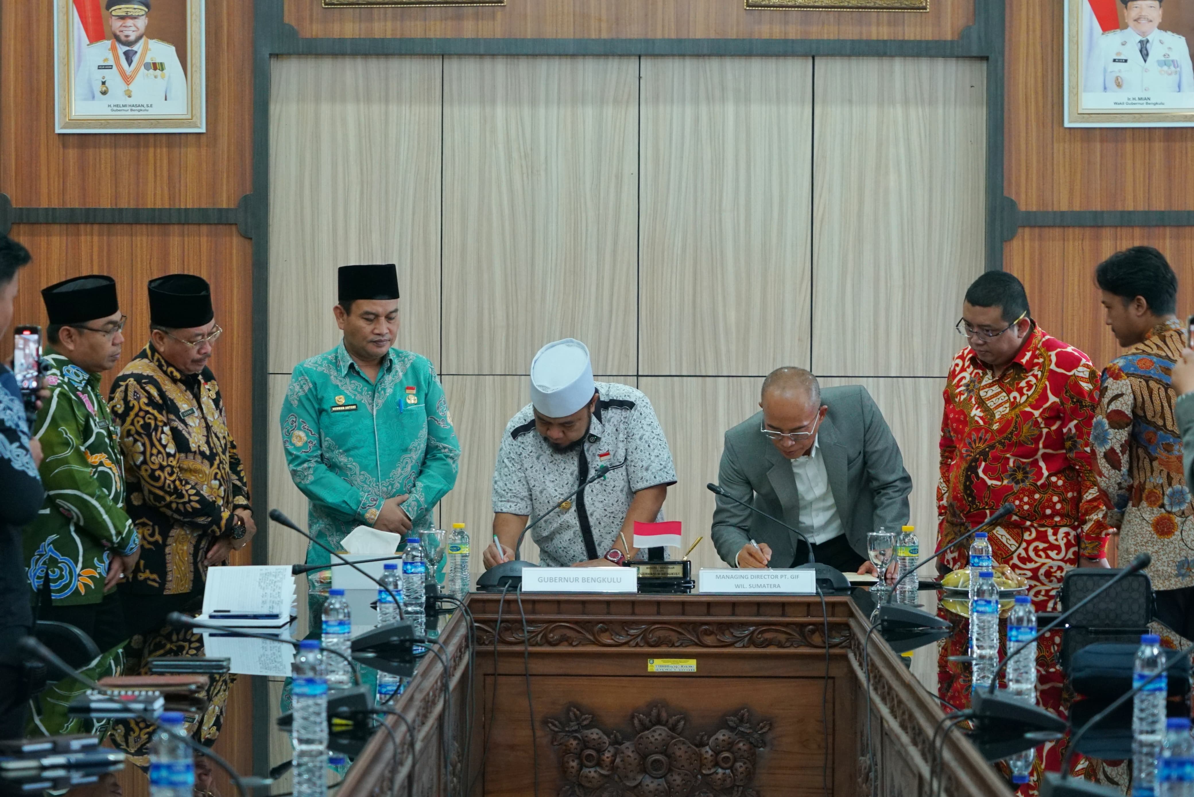 Pemprov Bengkulu Gandeng PT GIF Fokus Bangun Infrastruktur Kawasan Pulau Baai