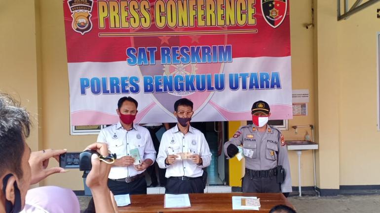 Press Conference Polres Bengkulu Utara