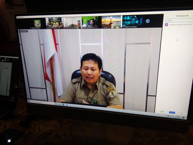 Direktur Jendral Perhutanan dan Kemitraan Lingkungan Kementerian LHK Republik Indonesia Bambang Supriyanto