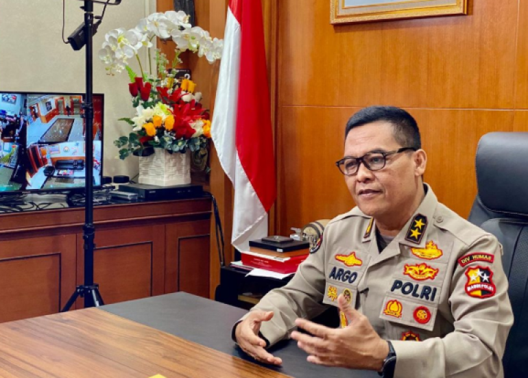 Kadiv Humas Polri, Irjen Pol. Raden Prabowo Argo Yuwono, S.I.K., M.Si