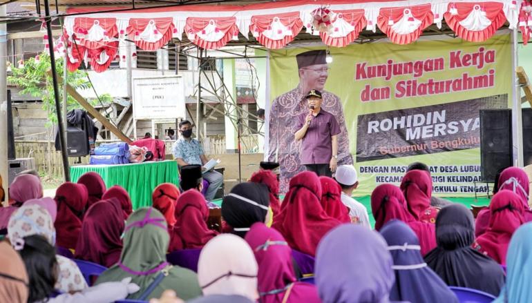 Gubernur Bengkulu Rohidin Mersyah 