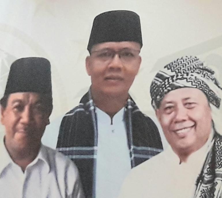 Rohidin Mersyah bersama Ketua PBNU dan Ketua MUI
