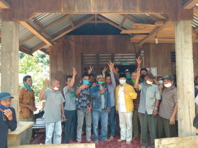 Rohidin Mersyah Bersama Masyarakat Renah Jaya