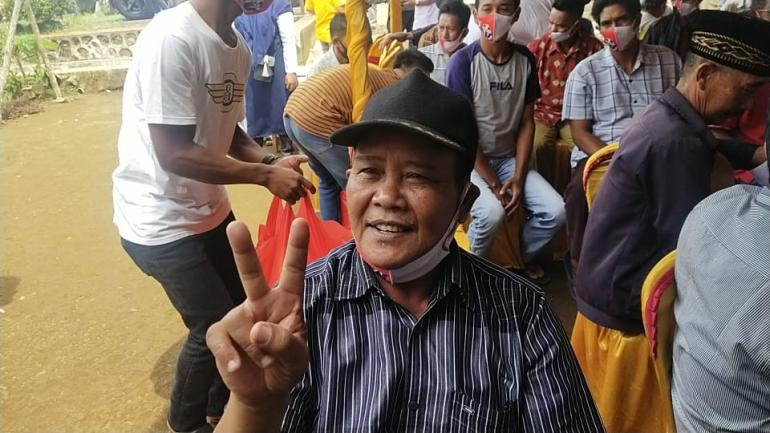 Tokoh masyarakat Kecamatan Tebat Karai Berlian BK