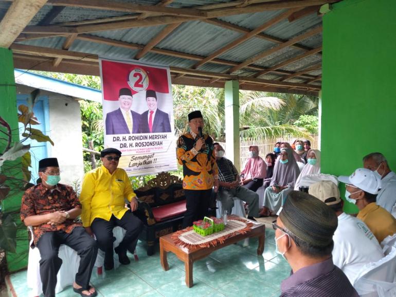 Sambutan Rohidin Mersyah