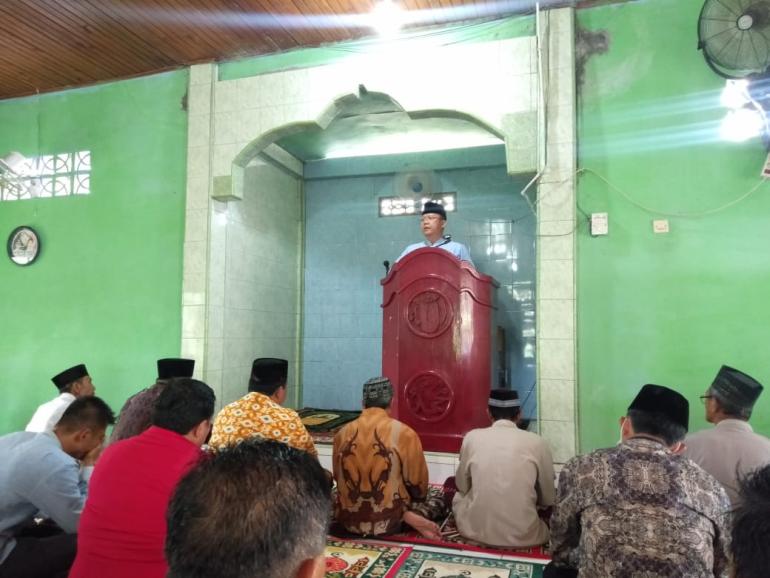 Isi Khutbah Jumat Rohidin Mersyah