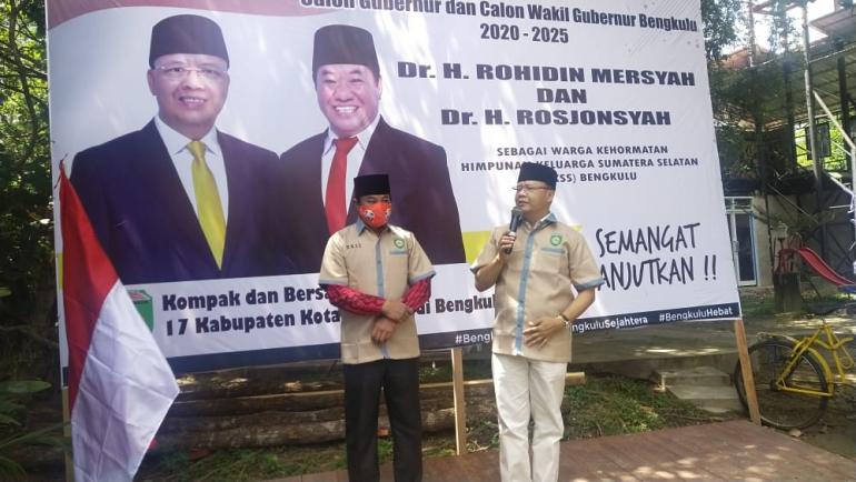 Sambutan Rohidin Mersyah