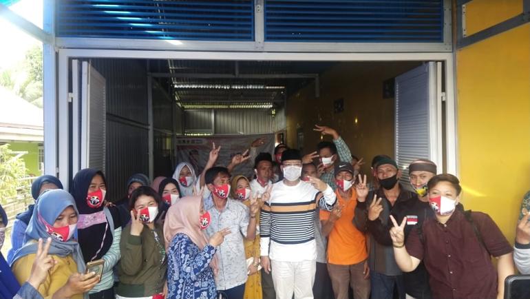 Foto bersama Rohidin Mersyah