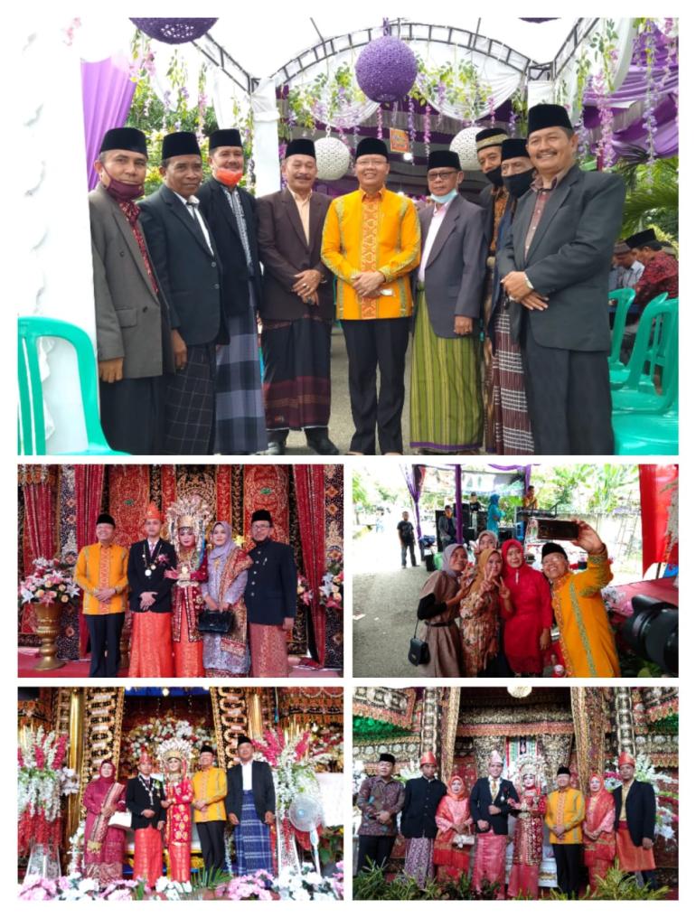 Rohidin Mersyah Hadiri Pesta Pernikahan