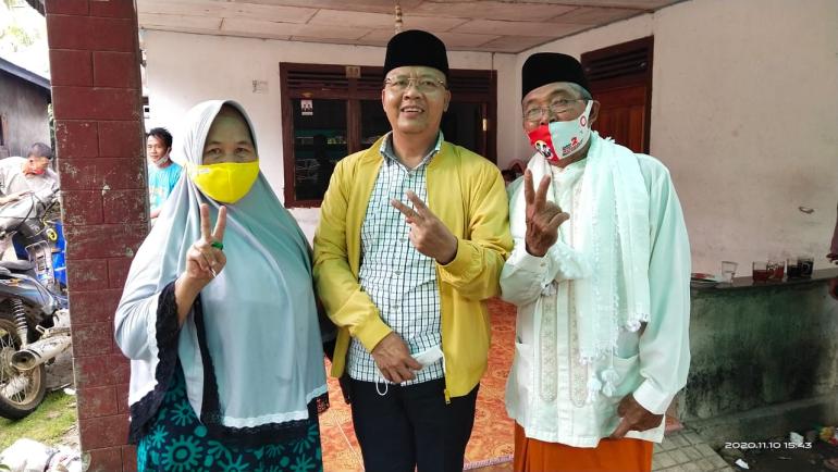 Foto bersama Rohidin Mersyah