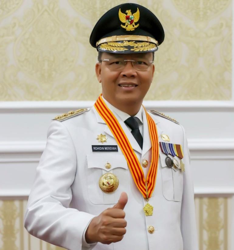 Gubernur Bengkulu Rohidin Mersyah 