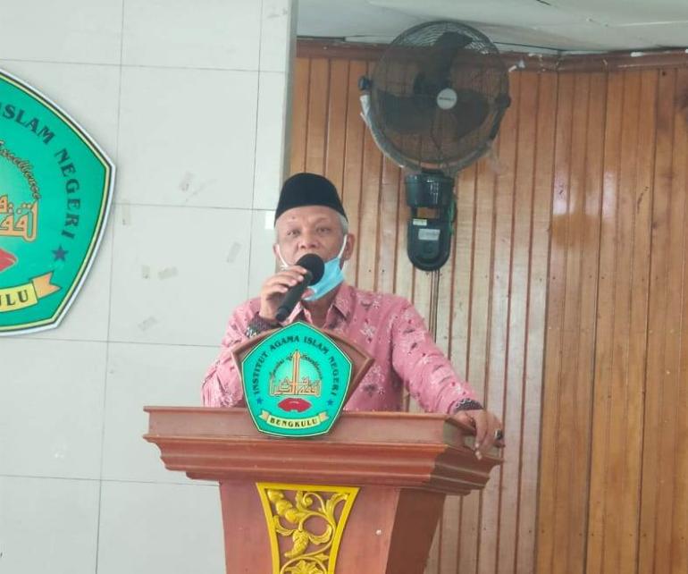 Rektor IAIN Bengkulu, Prof. Sirajuddin
