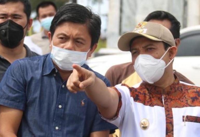 Wawali Tinjau Lokasi