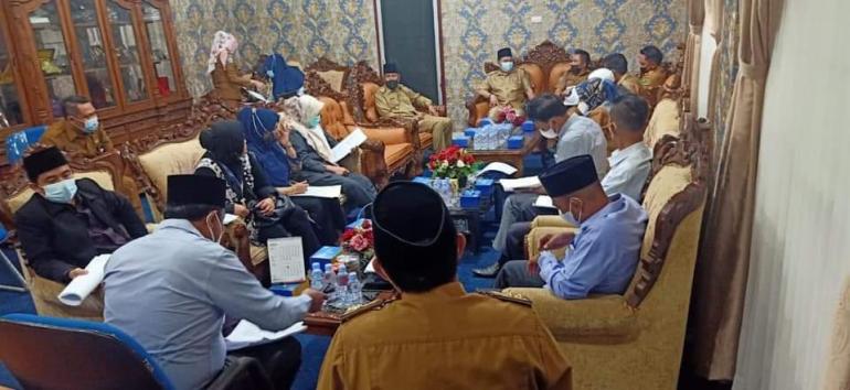 Banmus Gelar Rapat Bahas Penjadwalan Rapat Paripurna Hari Jadi Kota Bengkulu