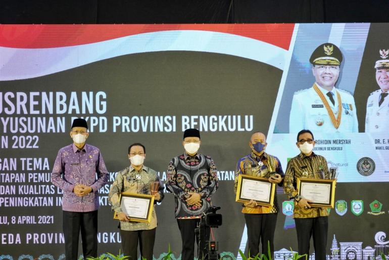Gubernur Bengkulu Rohidin Mersyah