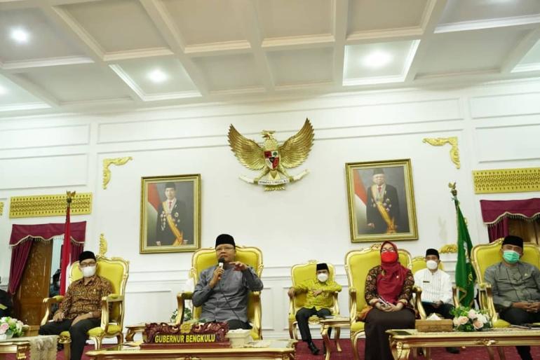 Gubernur Bengkulu Rohidin Mersyah 