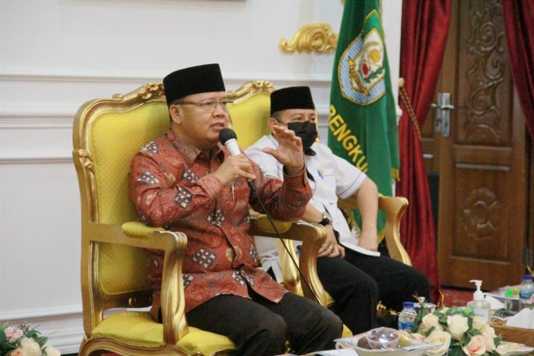 Gubernur Bengkulu Rohidin Mersyah