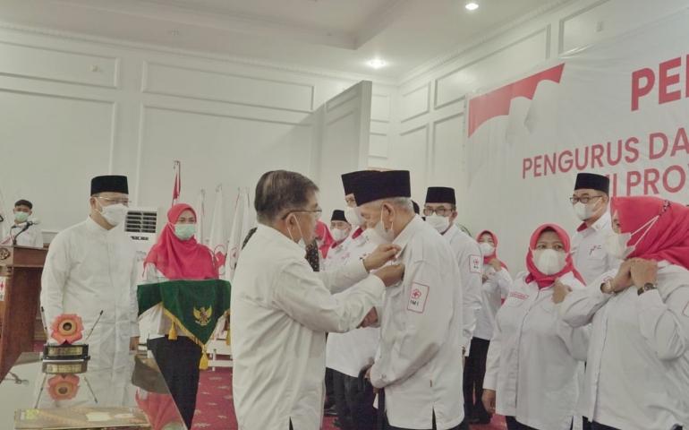 Pengurus dan Dewan Kehormatan PMI Provinsi Bengkulu Resmi Dilantik