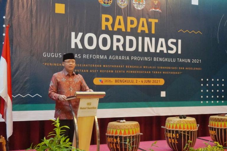 Sambutan Rohidin Mersyah