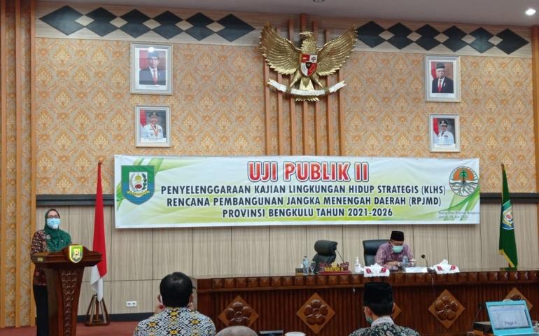 RPJMD 2021-2026 Masuk Tahap Uji Publik II Perumusan KLHS