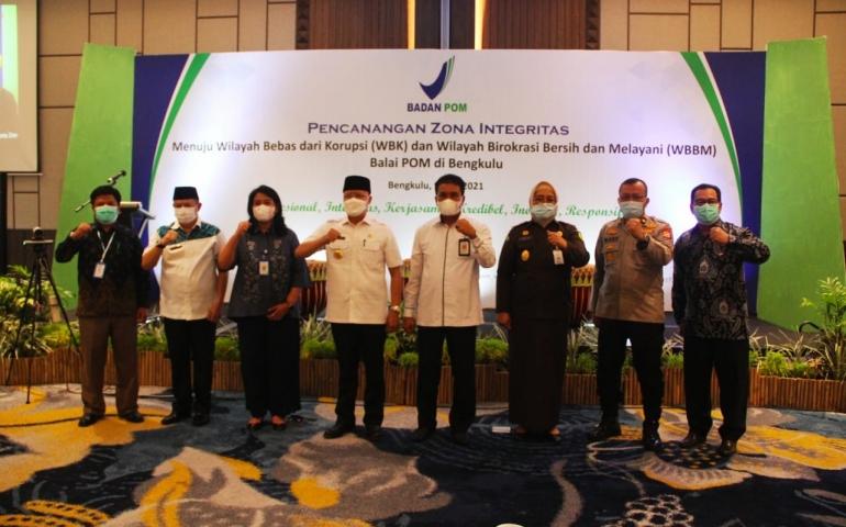 Gubernur Rohidin Dukung Pencanangan WBK dan WBBM