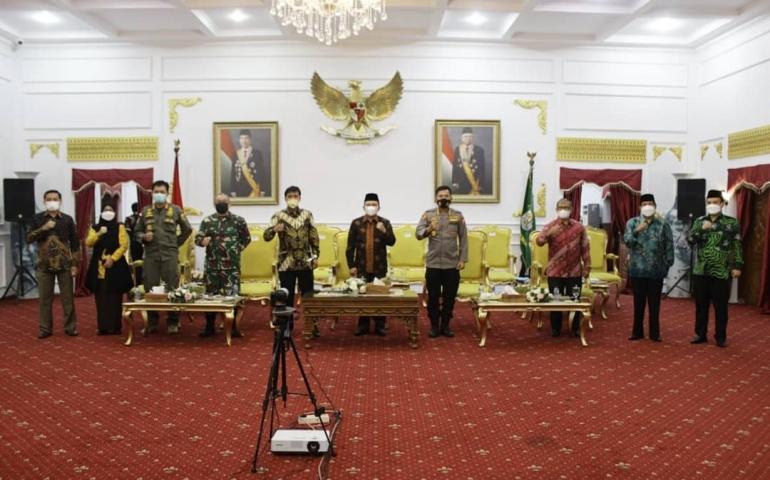 Pemprov Bengkulu Siap Perkuat Sinergi Lawan Covid-19