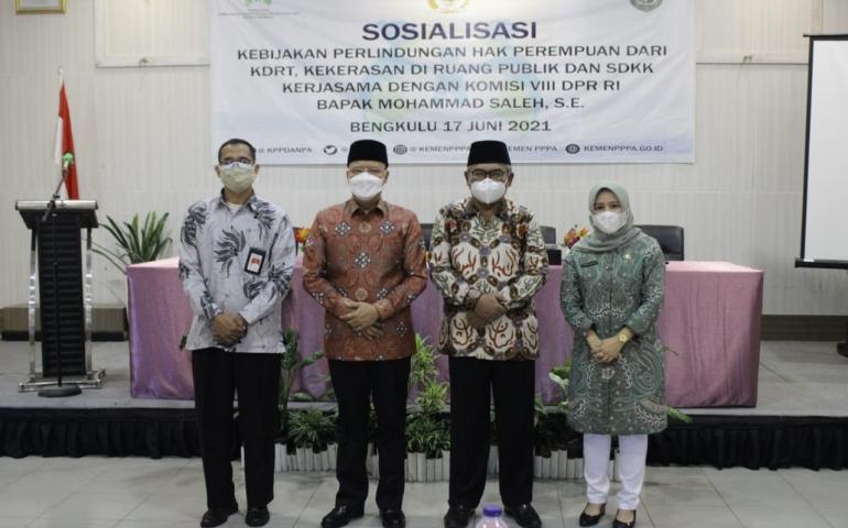 Gubernur Rohidin Buka Sosialisasi Perlindungan Hak Perempuan dari KDRT