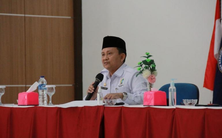 Sekda Jadi Narasumber Pada Raker Program Pemberdayaan Masyarakat Anti Narkoba